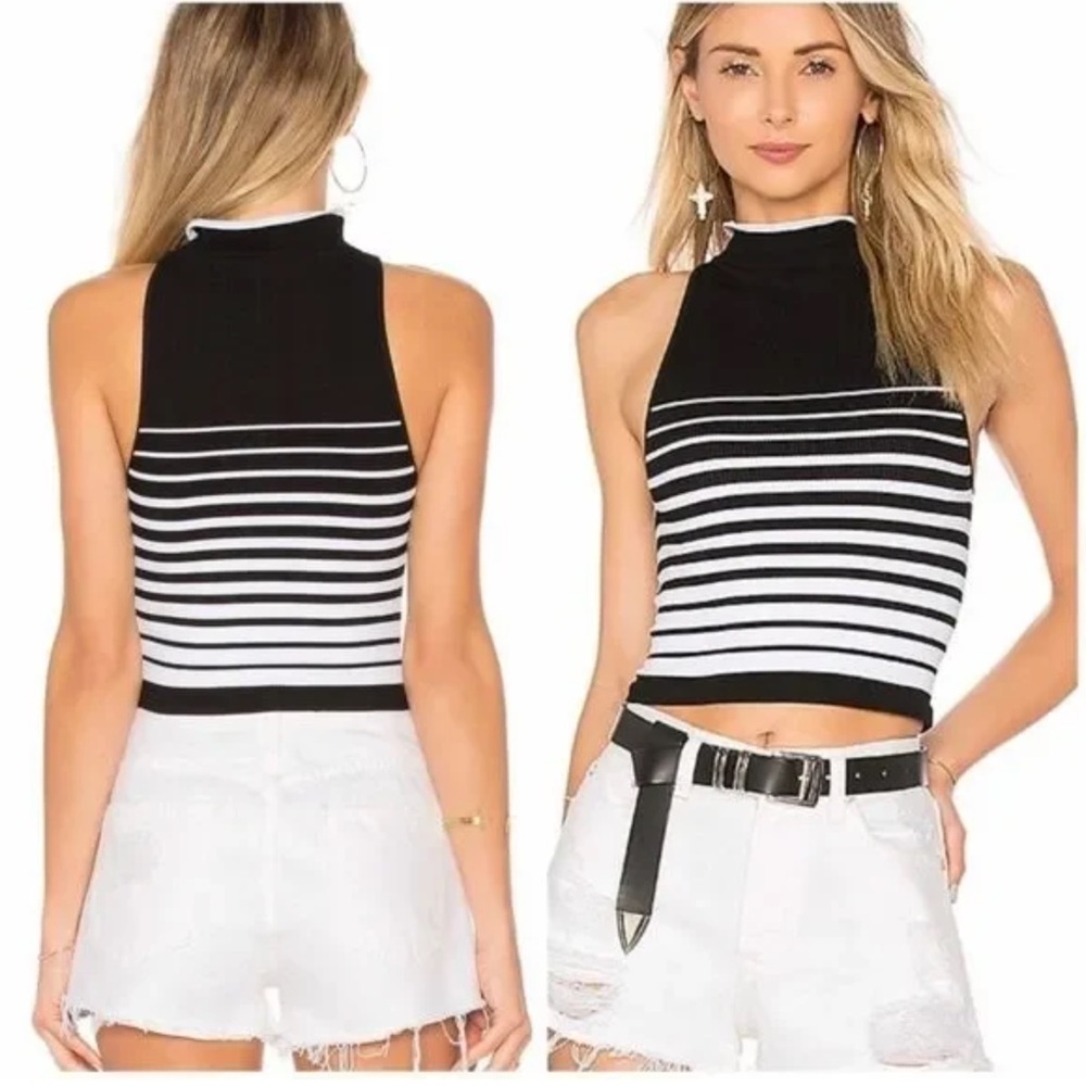 Free People High Five Knitted Top Xs/s